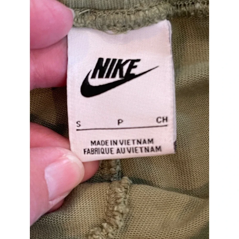 Nike Kids Sportswear Club Fleece Joggers Olive Green Sweatpants Size Small